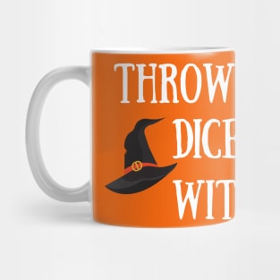 Throw the Dice Witches It's Buncoween Bunco Night Dice Game Mug